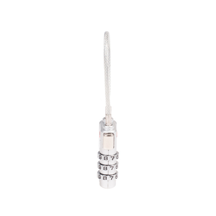 Hangslot Pavo met cijferslot en kabel TSA