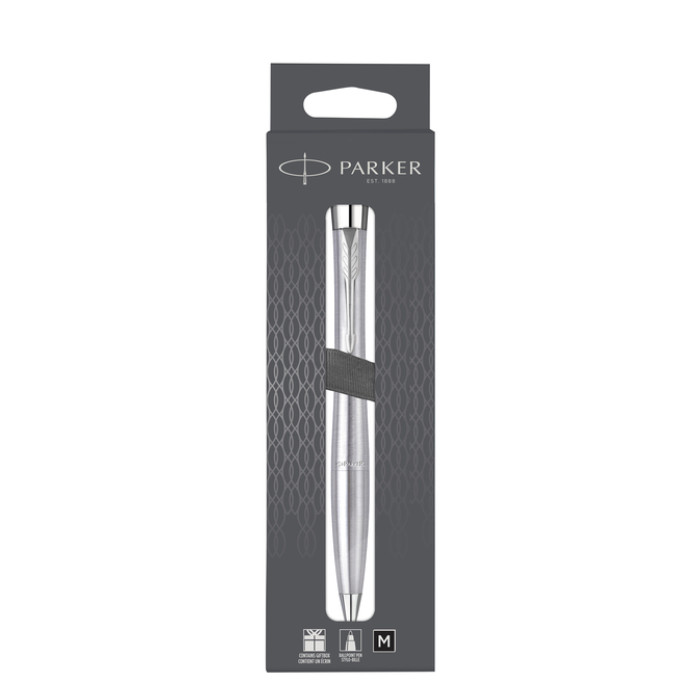 Balpen Parker Urban twist metro metallic CT medium blister à 1 stuk