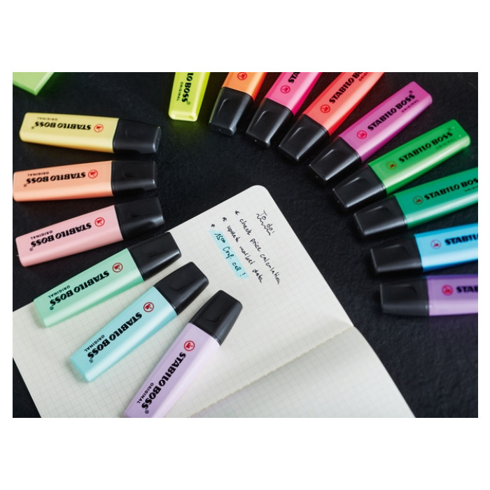 Markeerstift STABILO BOSS Original 70/45 pastel assorti