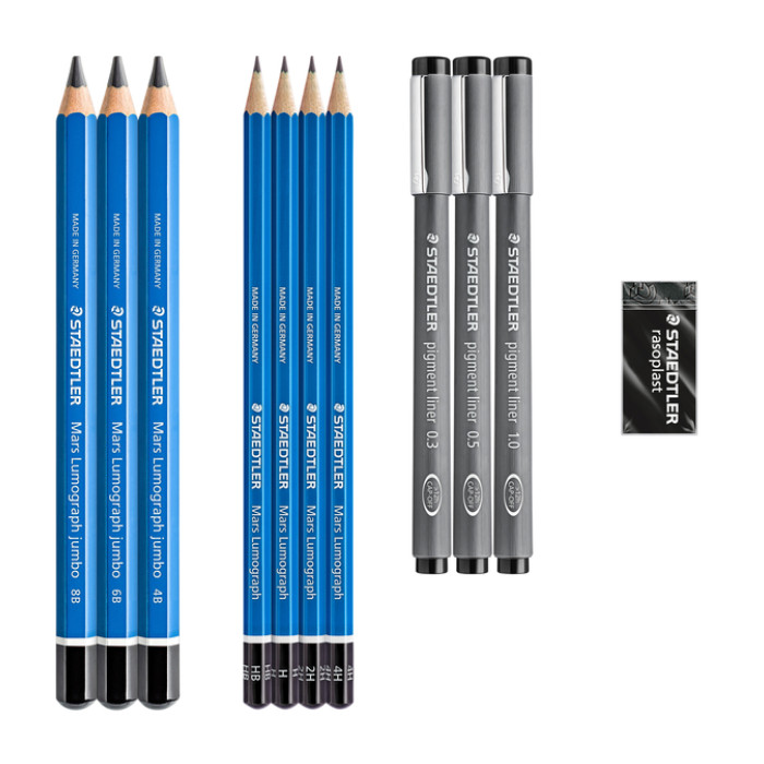 Potlood Staedtler Design Journey schetsset 12-delig