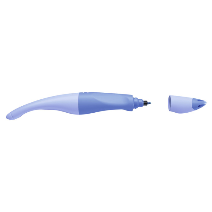 Rollerpen STABILO Easyoriginal  linksh M pastel luchtig blauw blister