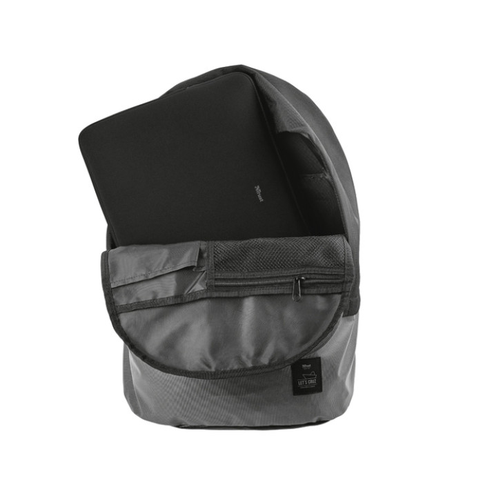 Laptopsleeve Trust Primo 15.6" zwart