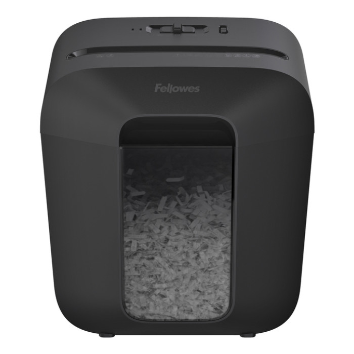Papiervernietiger Fellowes Powershred LX25 snippers 4x37mm zwart