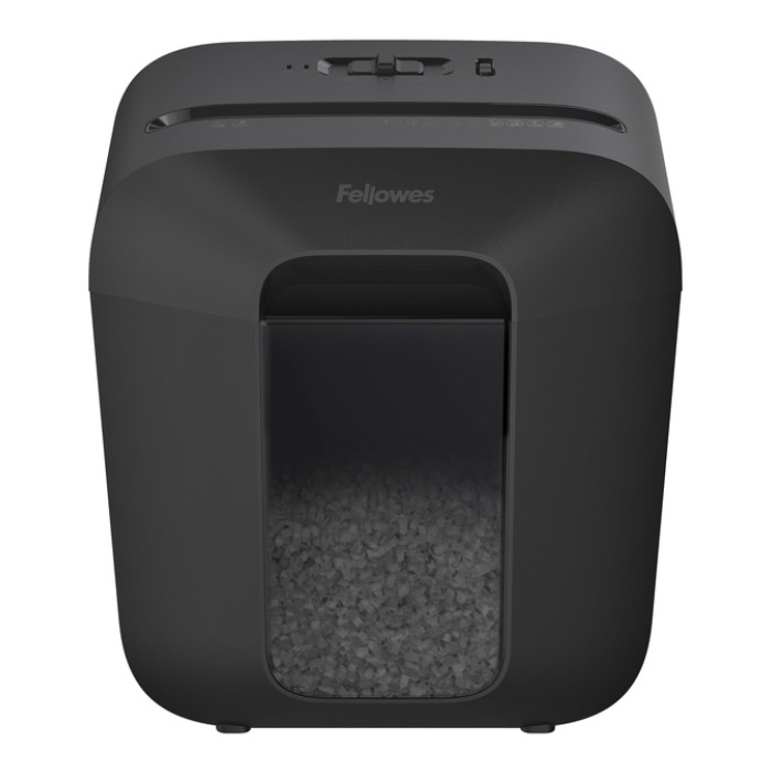 Papiervernietiger Fellowes Powershred LX25M snippers 4x12mm zwart