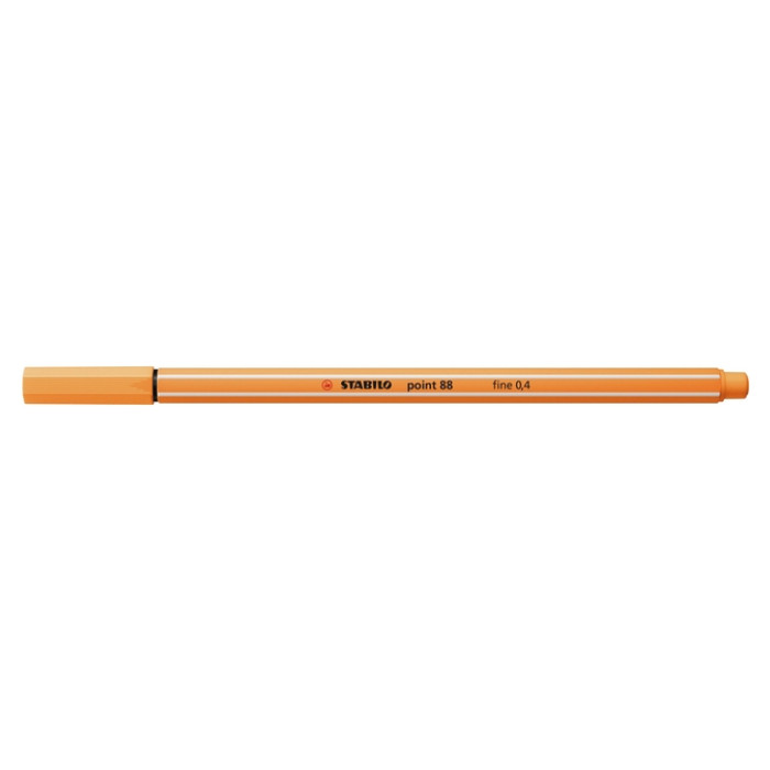 Fineliner STABILO point 88/85 fijn papaya