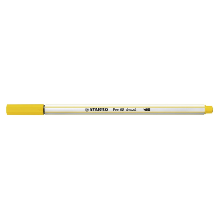 Brushstift STABILO Pen 568/24 citroengeel