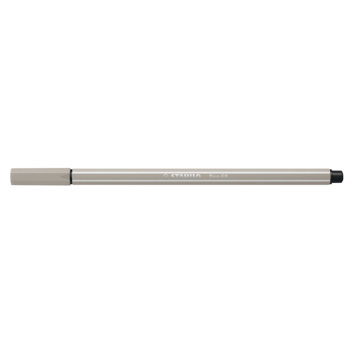 Viltstift STABILO Pen 68/93 medium  warm grijs