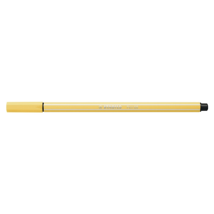 Viltstift STABILO Pen 68/23 medium lichtgeel