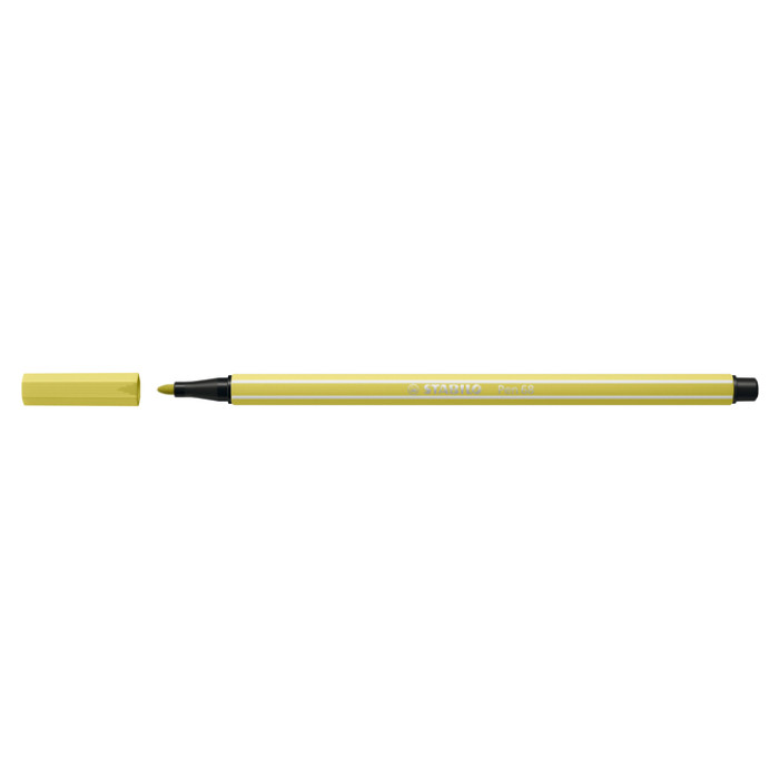 Viltstift STABILO Pen 68/67 medium mosterd