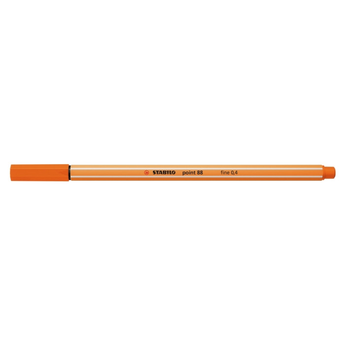Fineliner STABILO point 88/30 fijn bleek vermiljoen