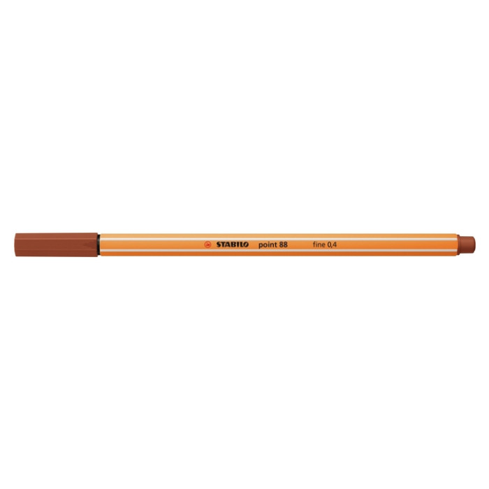 Fineliner STABILO point 88/38 fijn krijtrood