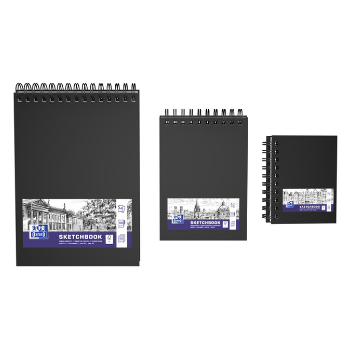 Schetsboek Oxford A5 50 vel 100 gram spiraal