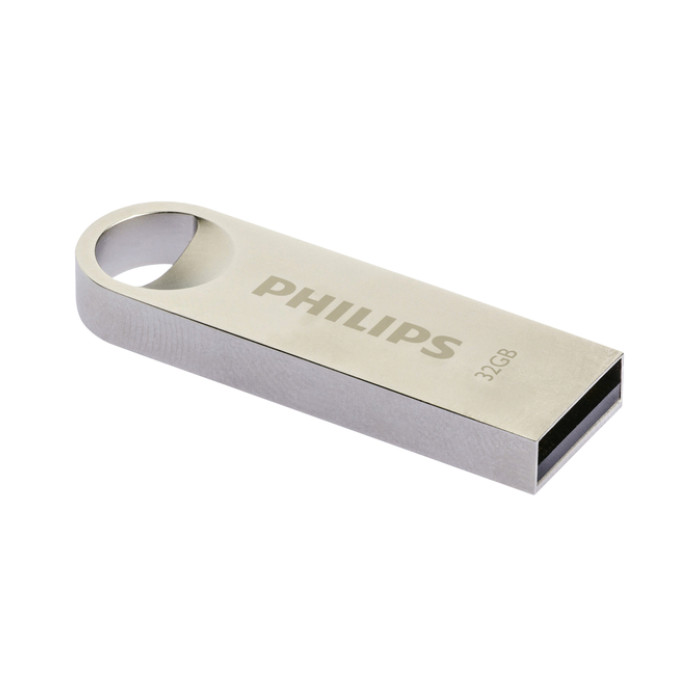 USB stick 2.0 Philips Moon USB-A 32GB zilver