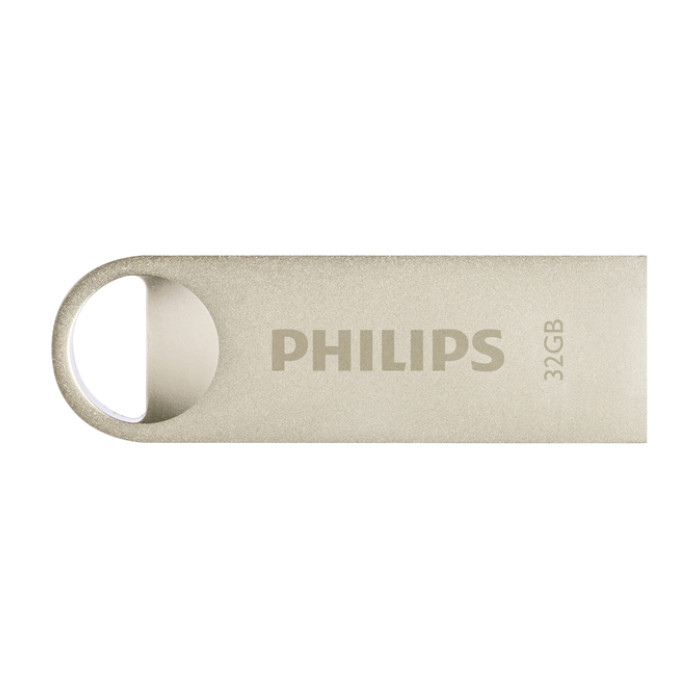 USB stick 2.0 Philips Moon USB-A 32GB zilver