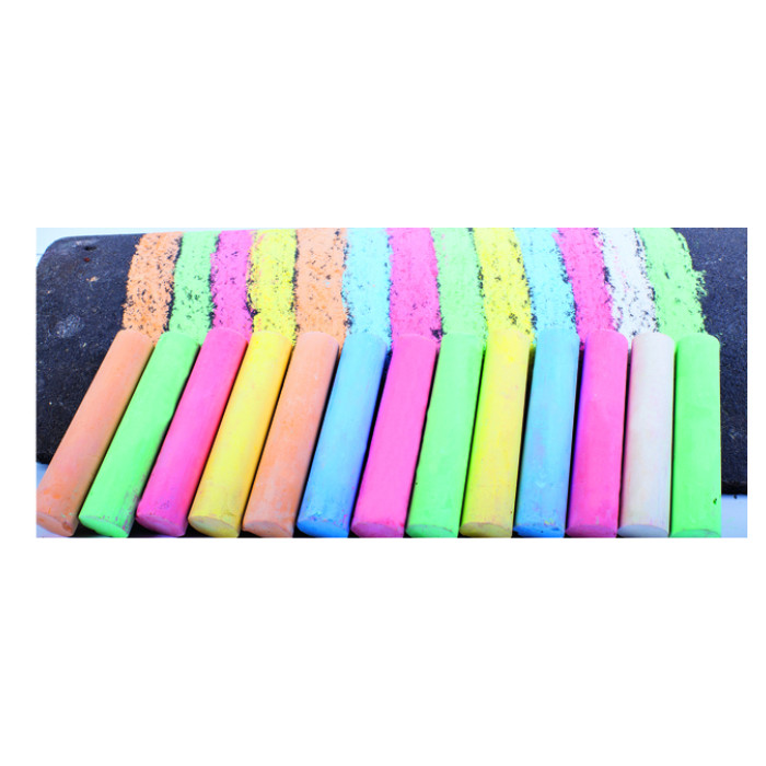 Stoepkrijtverf Creall Chalk Paint 6 kleuren à 250ml