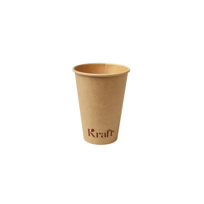 Beker kraft IEZZY 180ml 50 stuks bruin