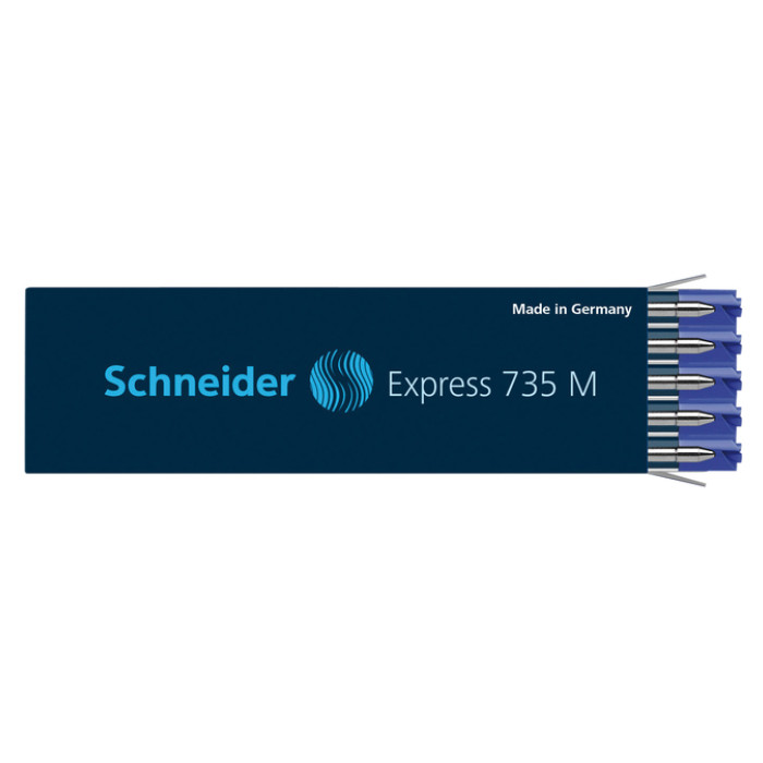 Balpenvulling Schneider Express 735 medium blauw