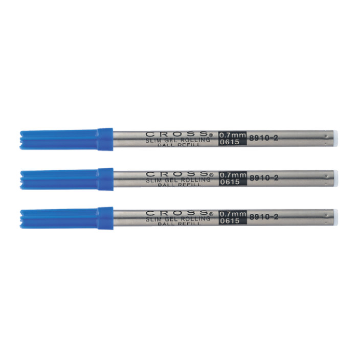 Rollerpenvulling Cross classic century en Click medium blauw