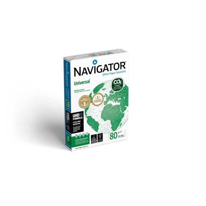 Kopieerpapier Navigator Universal CO2 A4 80gr wit 500 vel