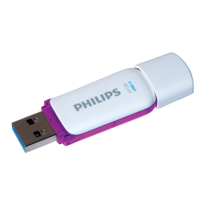 USB stick 3.0 Philips Snow USB-A 64GB paars