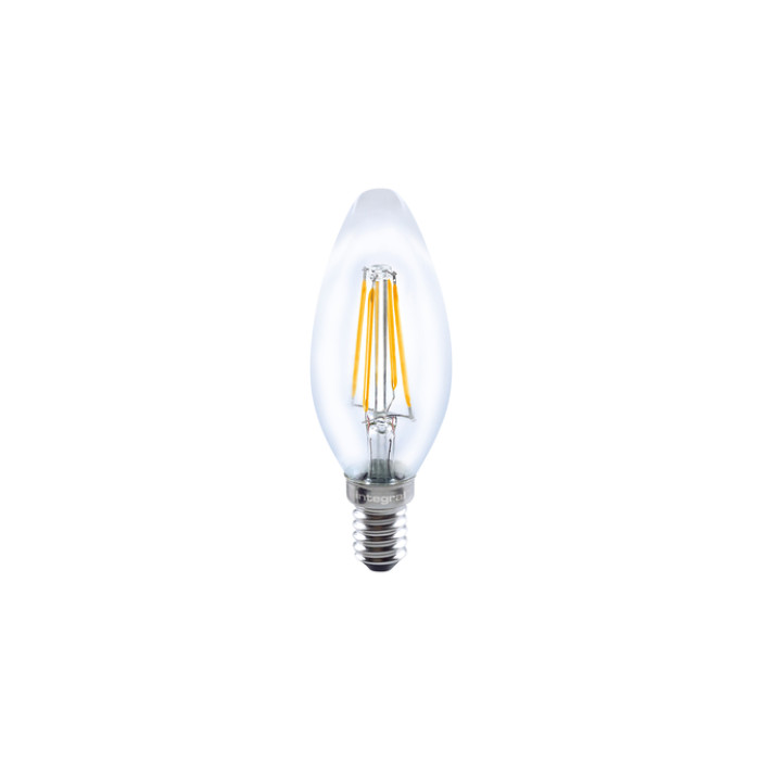 Ledlamp Integral E14 2700K warm wit 4W 470lumen