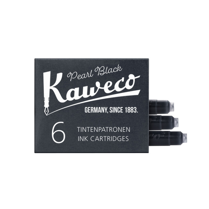 Inktpatroon Kaweco zwart doosje à 6 stuks
