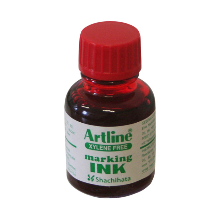 Viltstiftinkt Artline rood