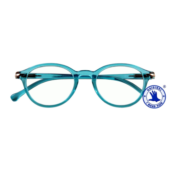 Leesbril I Need You +3.00 dpt Tropic turquoise
