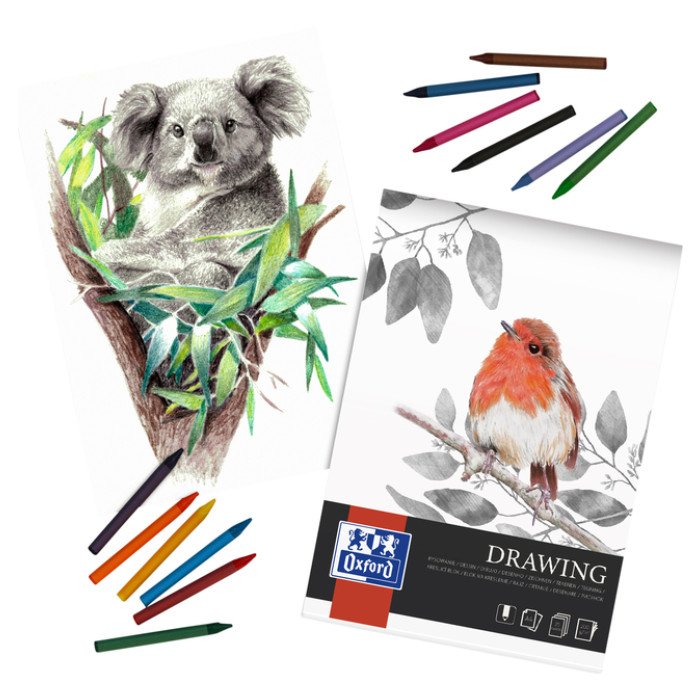 Tekenblok Oxford Drawing A4 40 vel 160 gram