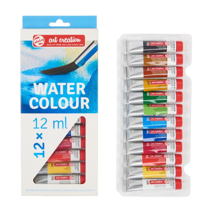 Aquarelverf Talens Art Creation set à 12 kleuren