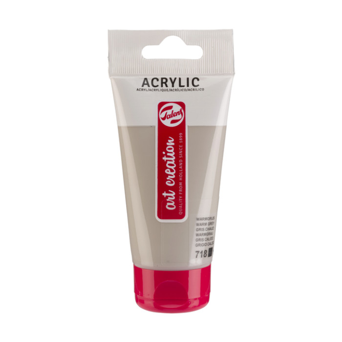 Acrylverf Talens Art Creation 718 warmgrijs tube à 75ml