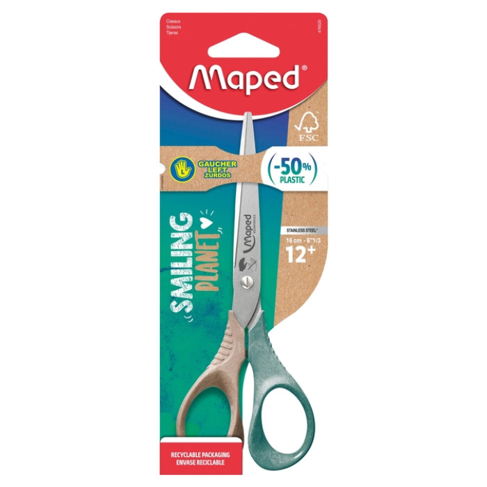 Schaar Maped Smiling Planet linkshandig16cm