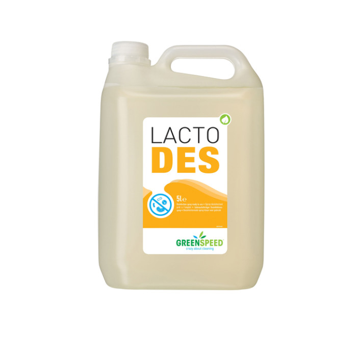 Desinfectiemiddel Greenspeed Lacto Des spray 5liter