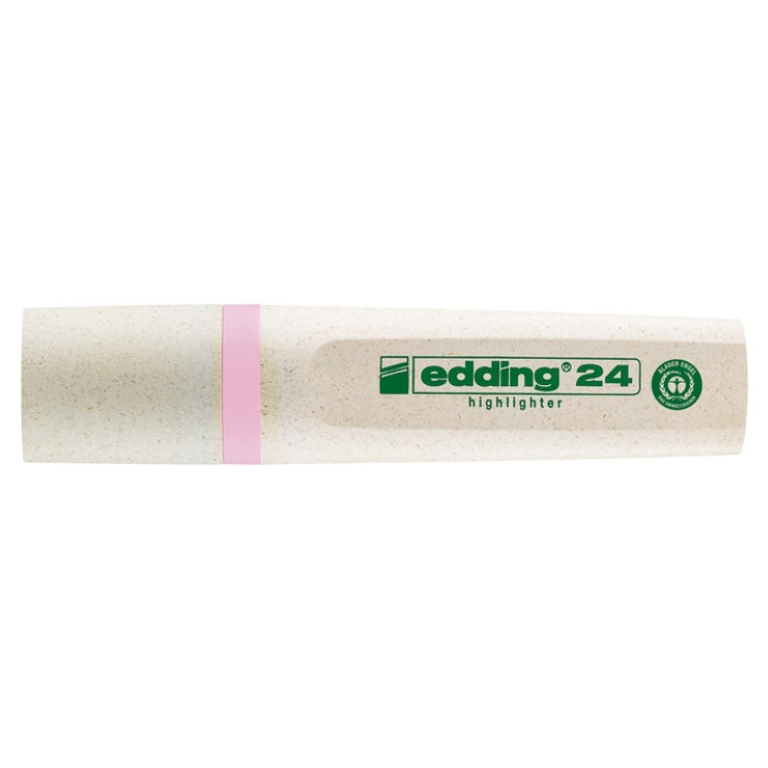Markeerstift edding 24 EcoLine pastel roze