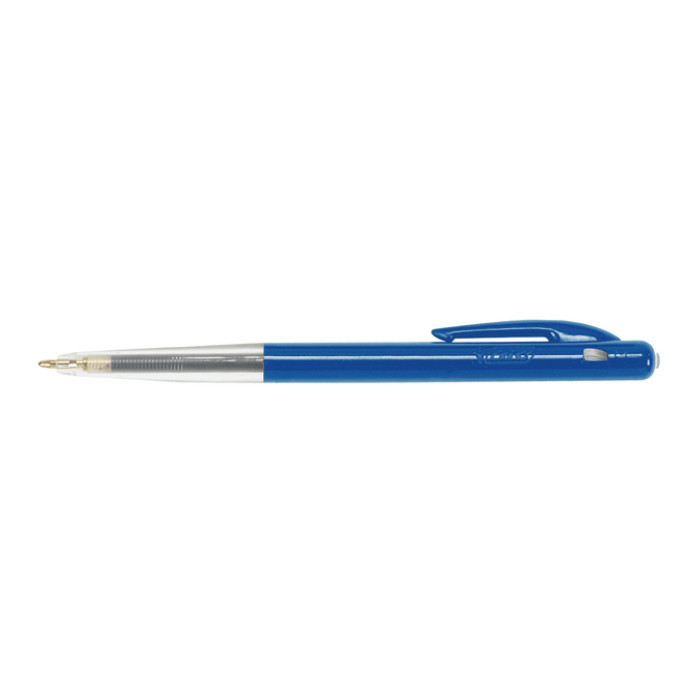 Balpen Bic M10 medium blauw in tubo verpakking