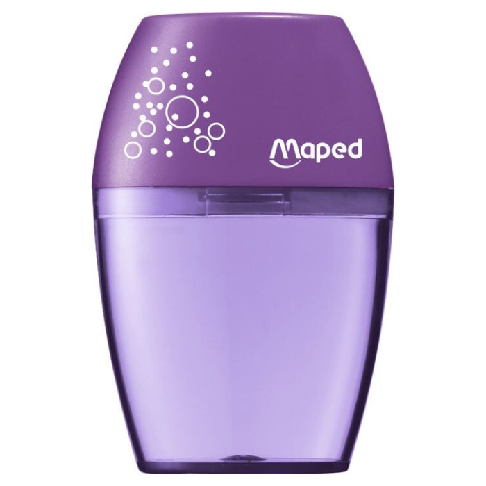 Puntenslijper Maped Shaker 1-gaats display à 25 stuks assorti