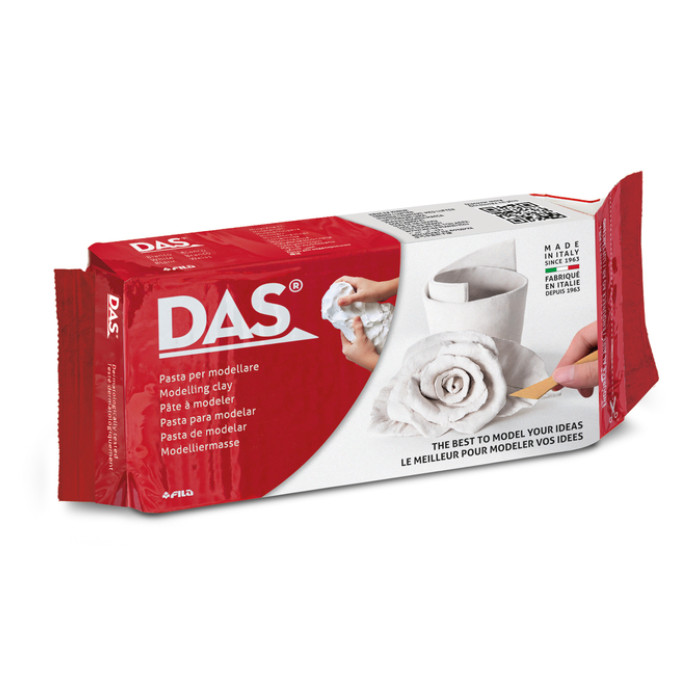 Boetseerklei DAS luchthardend 1000 gram wit