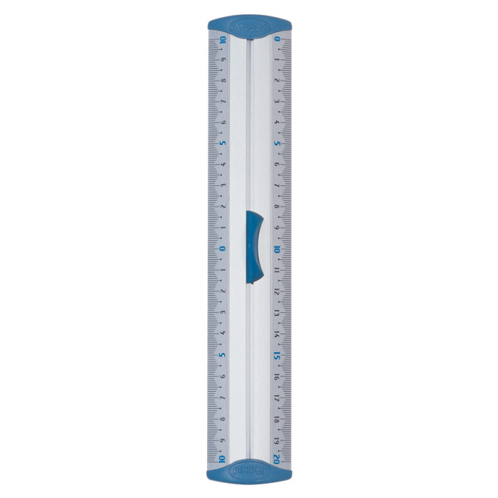Liniaal Maped met handgreep 20cm aluminium