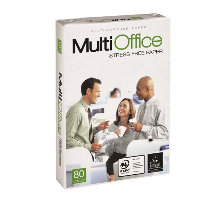 Kopieerpapier MultiOffice A4 80gr wit 500 vel