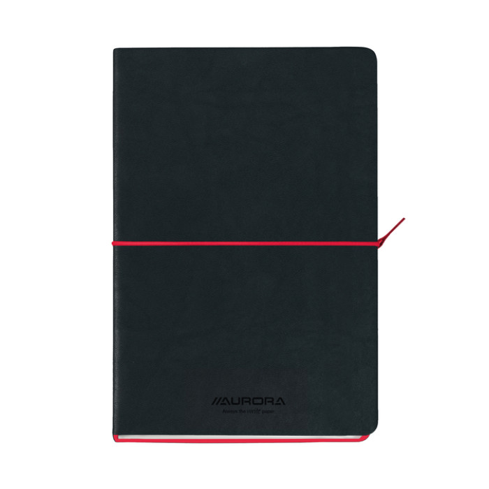 Notitieboek Aurora Tesoro A5 192blz lijn 80gr rood