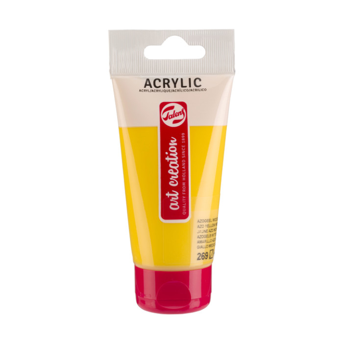 Acrylverf Talens Art Creation 269 azogeel middel tube à 75ml