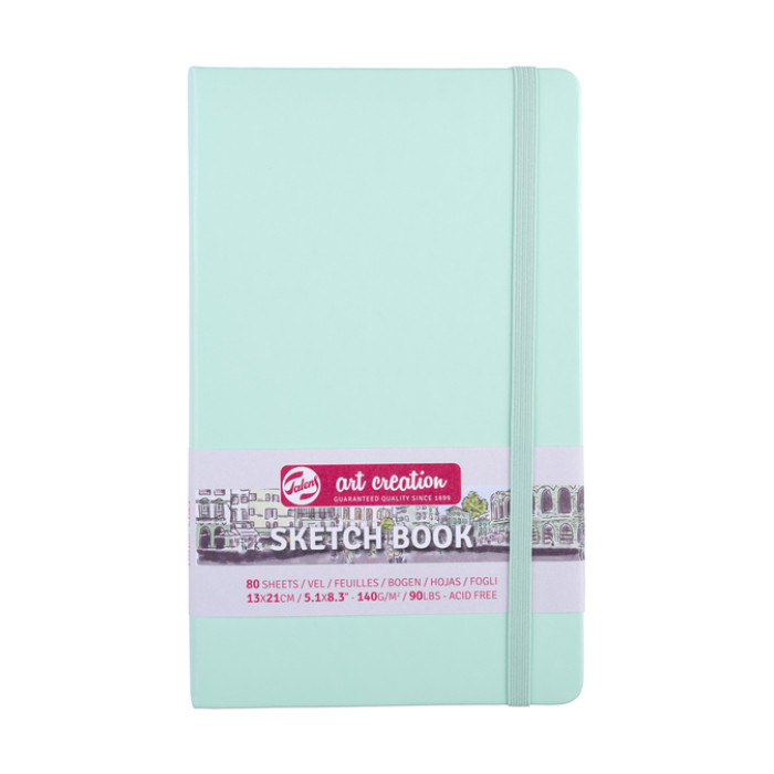 Schetsboek Talens Art Creation 80 vel 140gr 130x210mm frisse munt