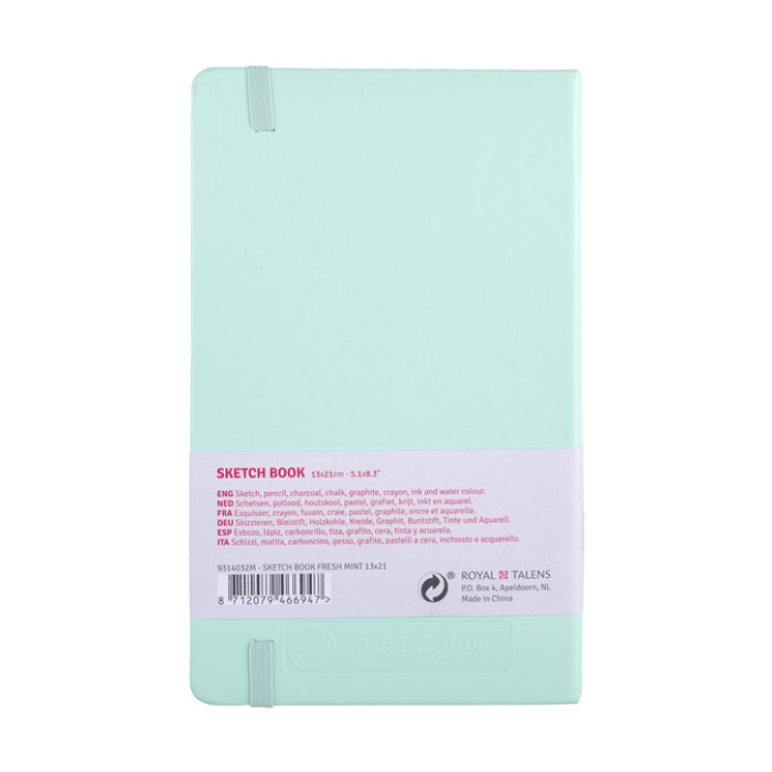 Schetsboek Talens Art Creation 80 vel 140gr 130x210mm frisse munt