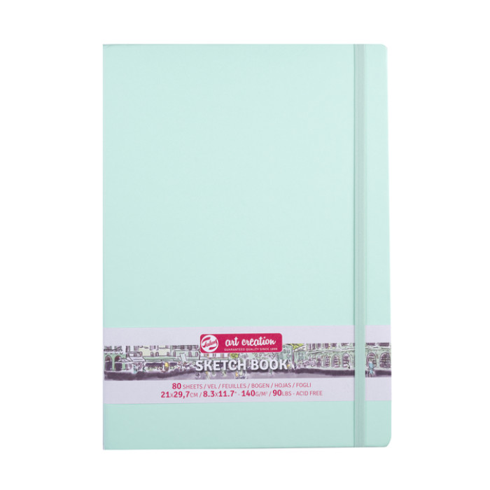 Schetsboek Talens Art Creation 80 vel 140gr 210x297mm frisse munt