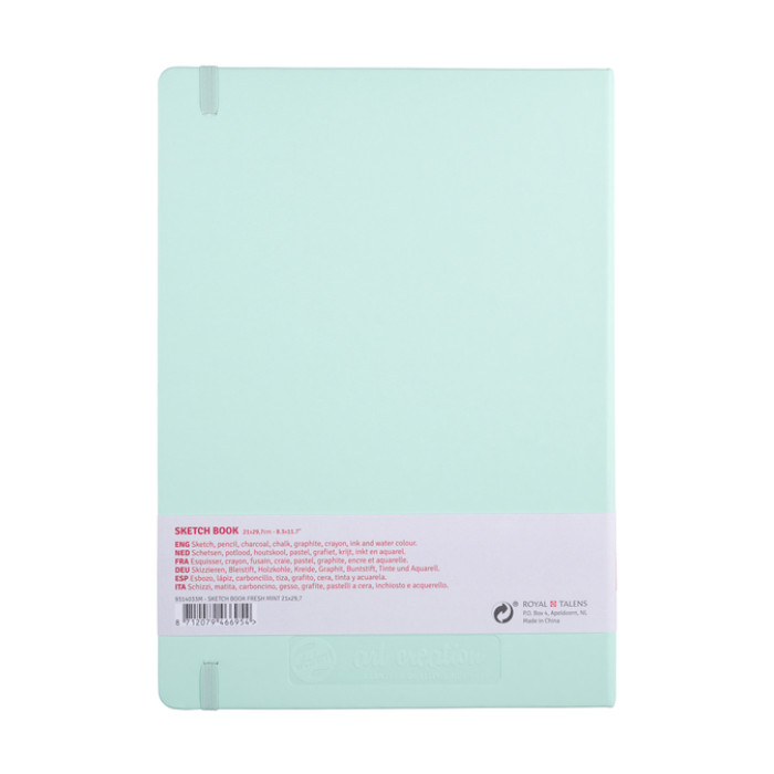 Schetsboek Talens Art Creation 80 vel 140gr 210x297mm frisse munt