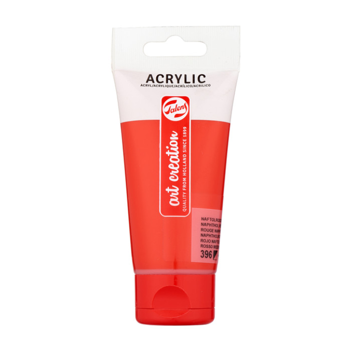 Acrylverf Talens Art Creation 396 middel naftolrood tube à 75ml