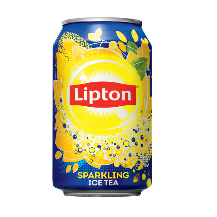 Frisdrank Lipton Ice Tea sparkling blik 330ml