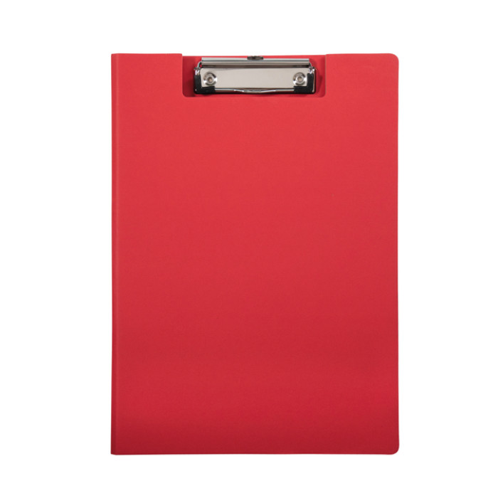 Klembordmap MAULbalance A4 versterkt karton rug 8mm rood