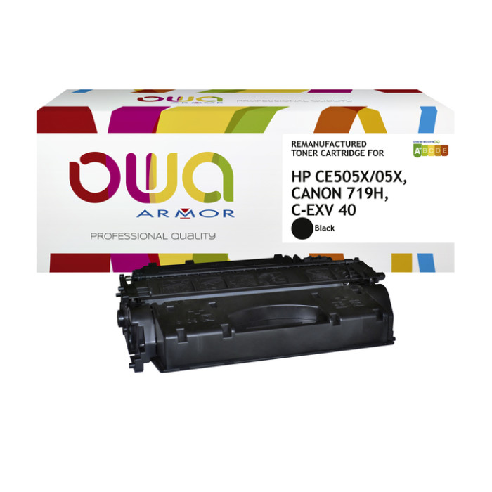 Tonercartridge OWA alternatief tbv HP CE505X zwart