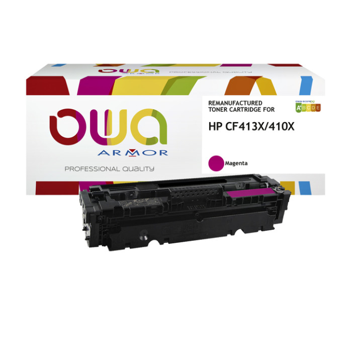 Tonercartridge OWA alternatief tbv HP CF413X rood